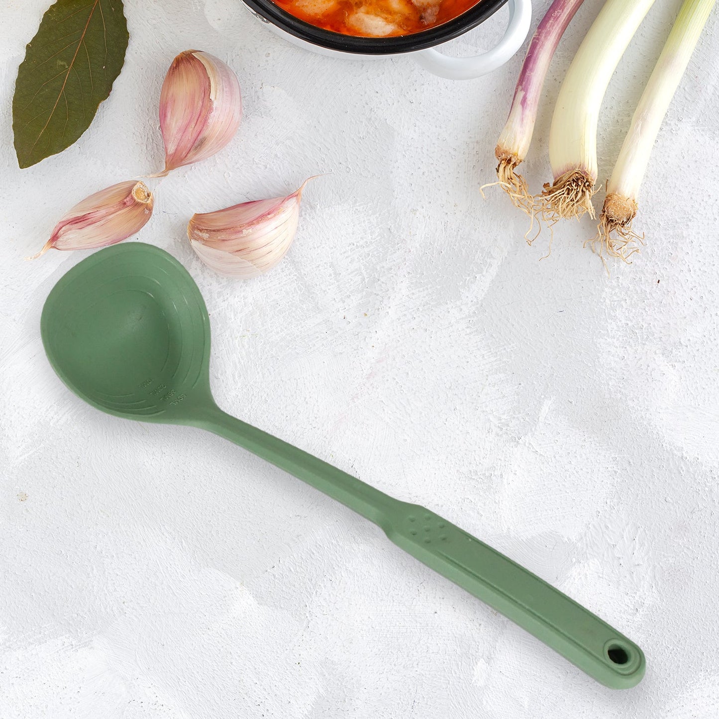 Multipurpose Silicone Spoon, Silicone Basting Spoon Non-Stick Kitchen Utensils Household Gadgets Heat-Resistant Non Stick Spoons Kitchen Cookware Items For Cooking and Baking (6 Pcs Set)