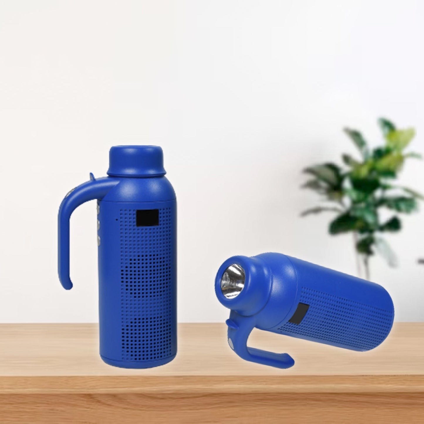 1287 Smart Bluetooth Speaker With Torch Light Wireless Bluetooth Speaker & Night Flash Light Speaker