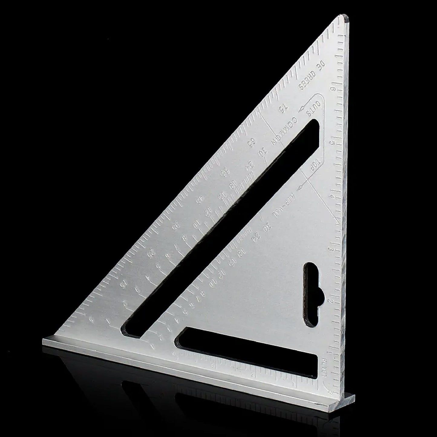 7420 Light Weight Double Side Scale Triangle Measurement Hand Tool