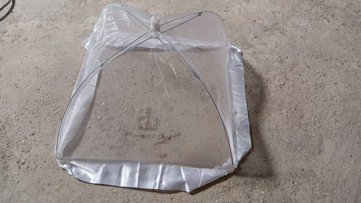 7179A UMBRELLA FOOD COVERS MESH NET KITCHEN UMBRELLA PRACTICAL HOME USING FOOD COVER
