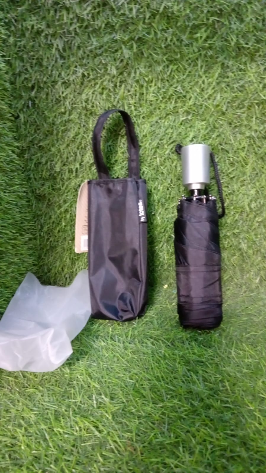 6817 Windproof Travel Umbrella - Compact, Light, Automatic, Strong and Portable - Wind Resistant, Small Folding Backpack Umbrella for Rain