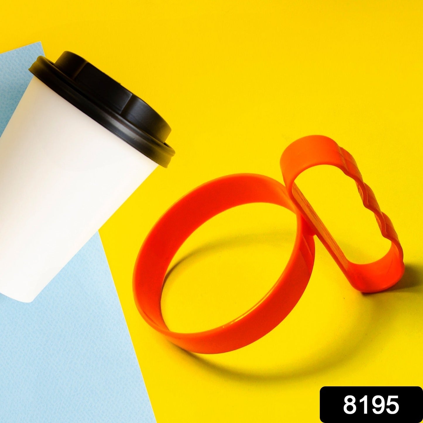 Plastic Cup / Tumbler Handle Anti Slip Travel Mug Grip | cupholder | Cup / Tumbler Accessories | Lightweight Tumbler Holder | Cup Handle (1 Pc)