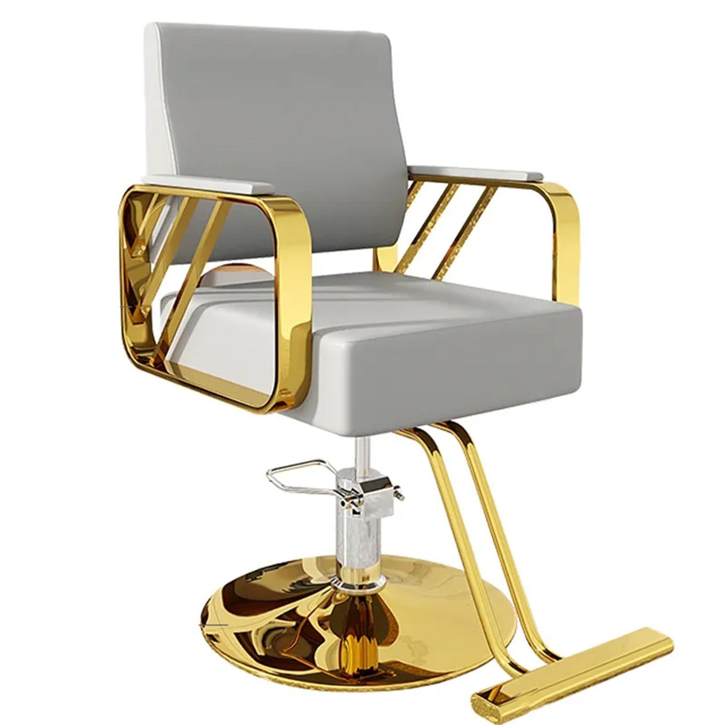 Salon Chair Hydraulic Chair for Business or Home, Simplicity Barber Chair Salon Beauty Spa Shampoo Hair Professional Hydraulic Styling Chair (1 Unit )