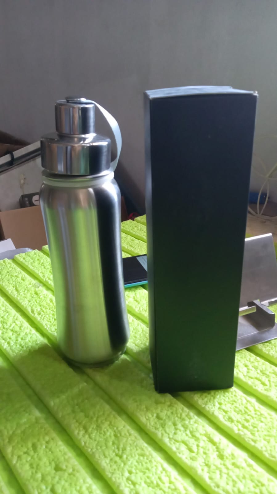 Stainless Steel Insulated Water Bottle with Strainer for Home, Traveling Fridge Water Bottle, Leak Proof, Rust Proof, Cold & Hot | Leak Proof | Office Bottle | Gym | Home | Kitchen | Hiking | Trekking | Travel Bottle (800 ML Approx)