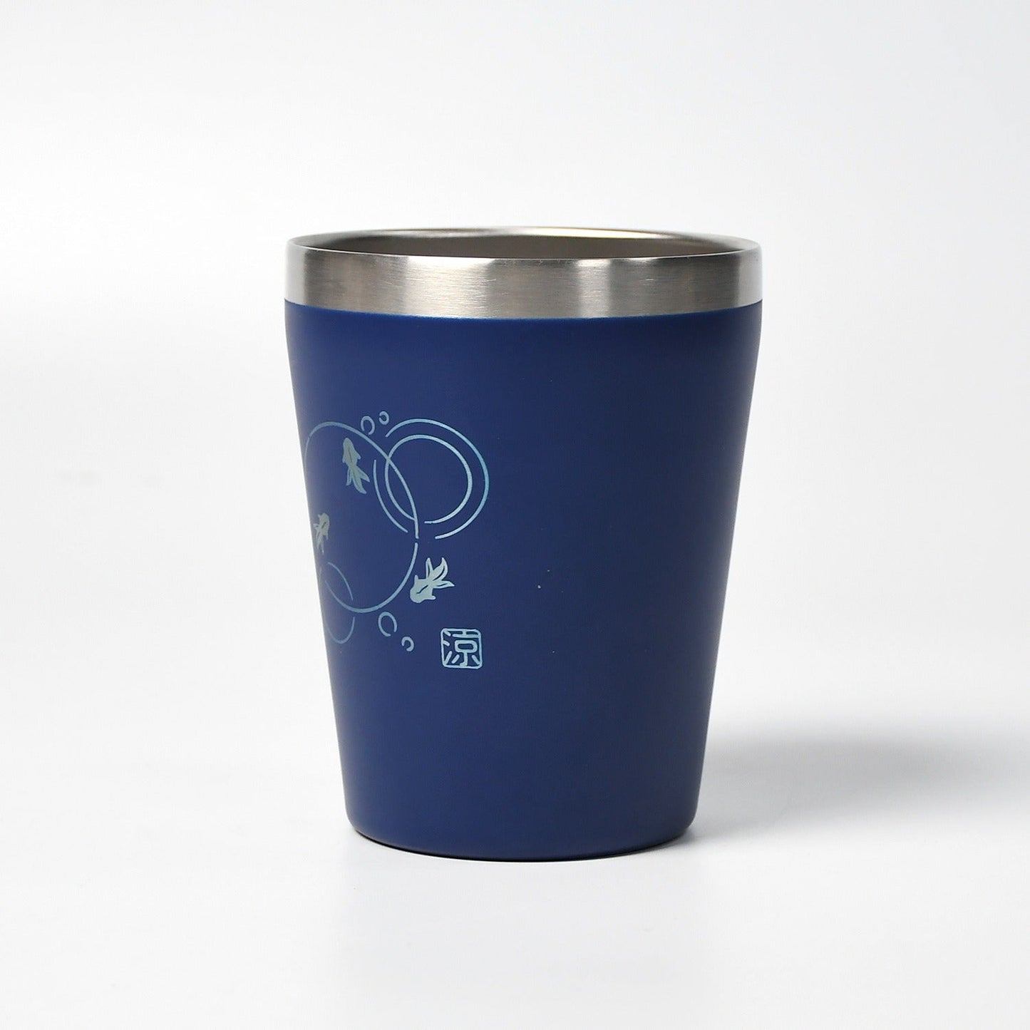 7184 Stainless Steel Drinking Glass for Water, Milk Tea Coffee Lassi Glass Tumbler Premium Blue Glass