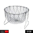 139 Foldable Strainer Chef Basket 
