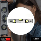 1602 30 cm Aluminum Alloy Magnetic Torpedo Level Metric Rulers