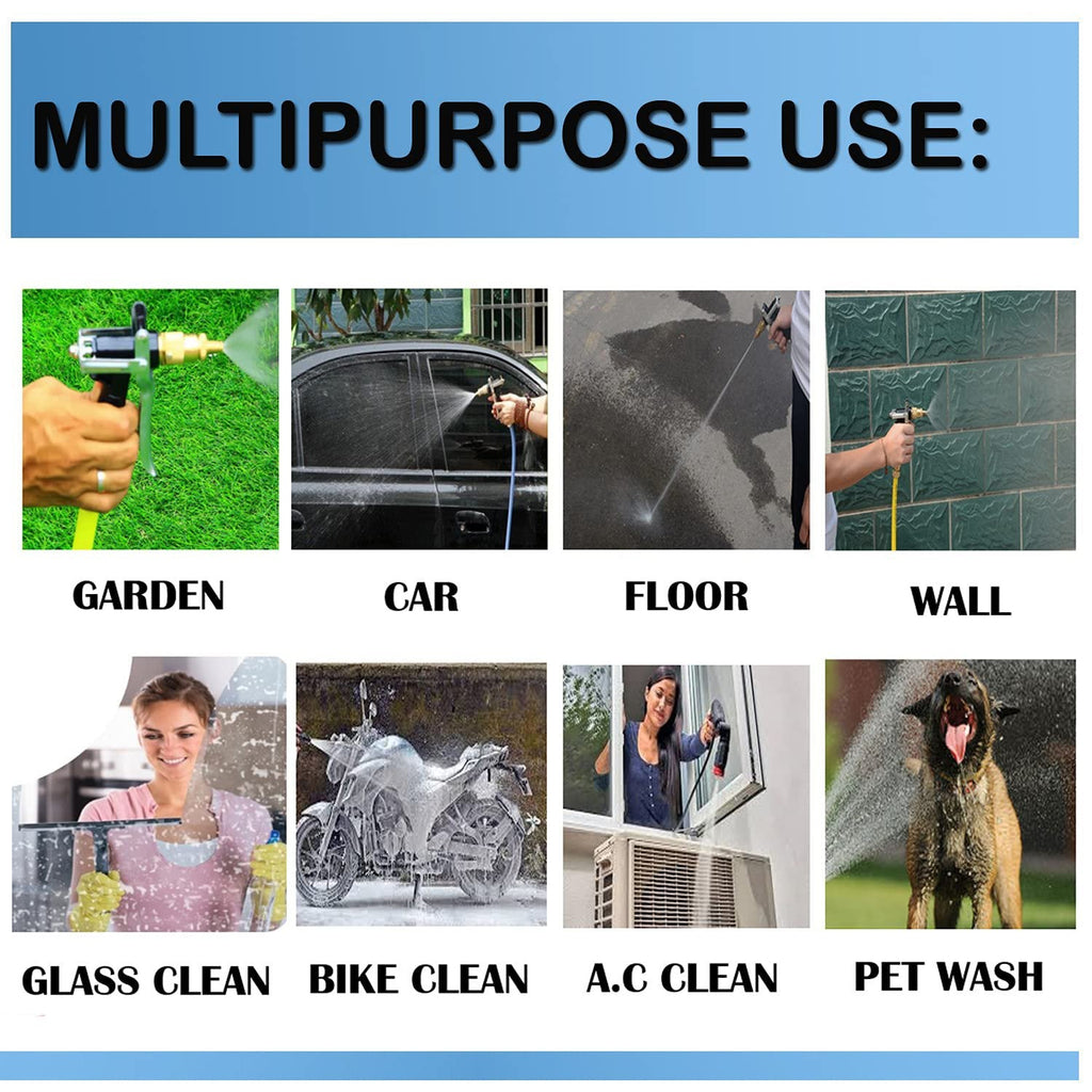 1693 Water Spray Gun Trigger High Pressure Water Spray Gun for Car/Bike/Plants 