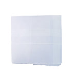 1537 Men's King Size Formal Handkerchiefs for Office Use - Pack of 12 