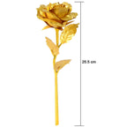 0879 B Golden Rose used in all kinds of places like household, offices, cafe's, etc. for decorating and to look good purposes and all. 