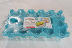 15 Cavity Plastic Egg Tray Egg Trays for Storage with 15 Eggs Holder (4 Pc Set)