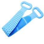 1308 Silicone Body Back Scrubber Bath Brush Washer For Dead Skin Removal 