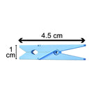 1490 Multipurpose Wooden Clips /Cloth Pegs (Large, 500 Pcs) 