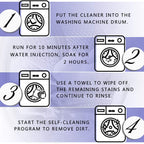 1418 Washing Machine Cleaning Tablet In Refreshening Lavender Fragrance 