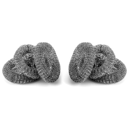 2922 Stainless Steel Scrubber / Scourer (pack of 6pc) 