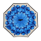 0233 Printed Travel Windproof Umbrella (Reverse Umbrella) 