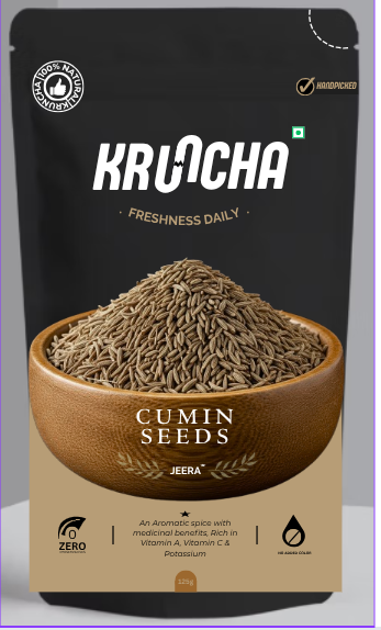 Kruncha's Carrom Seeds AJVAIN, 125g