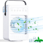 1469 Portable Air Conditioner Fan Personal Air Cooler Desk Cooling Fan 